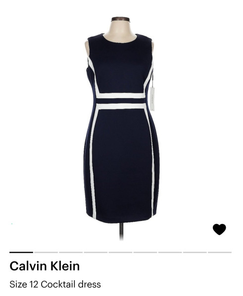 Vestido Calvin Klein