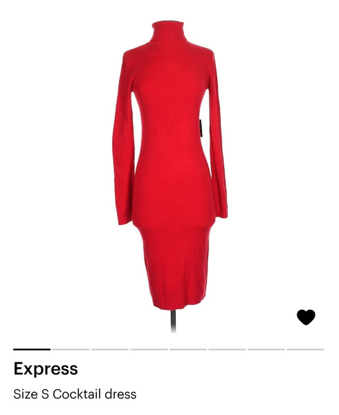 Vestido Express talla S