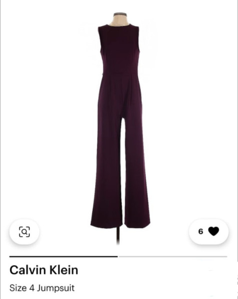 Enterizo Calvin Klein - sin Mangas.