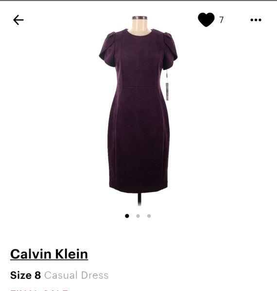 Vestido Calvin Klein